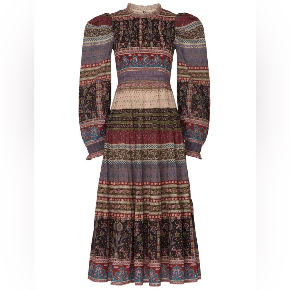 Sea NY Brooke border dress in size 2